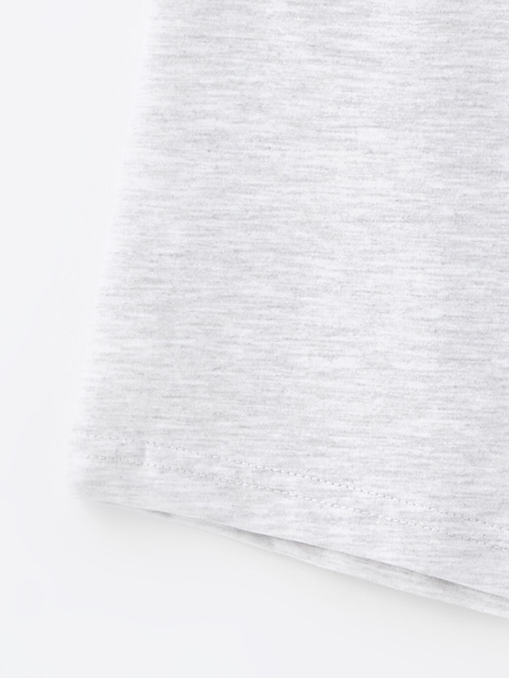 Gri Beli Lastikli Erkek Çocuk Pijama Şort-1