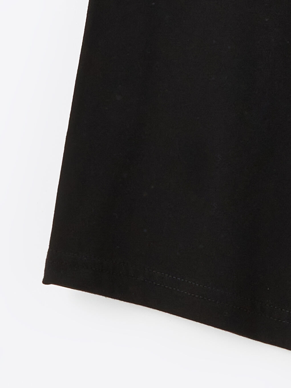 Siyah Beli Lastikli Erkek Çocuk Pijama Şort-1