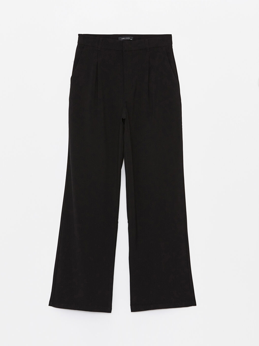 LCW Vision Comfortable Fit Plain Wide Leg Women's Trousers -S4FD65Z8-CVL