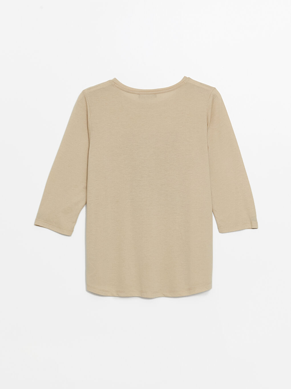Crew Neck Printed Long Sleeve Women's T-Shirt -S4FD74Z8-QY2