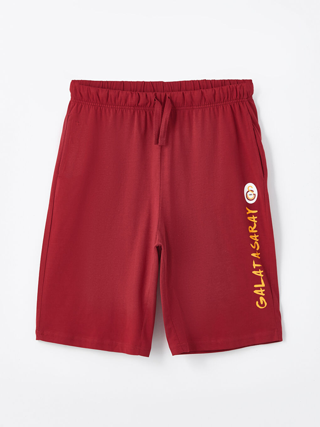 Standard Fit Galatasaray Printed Men's Pyjamas Set with Shorts-7