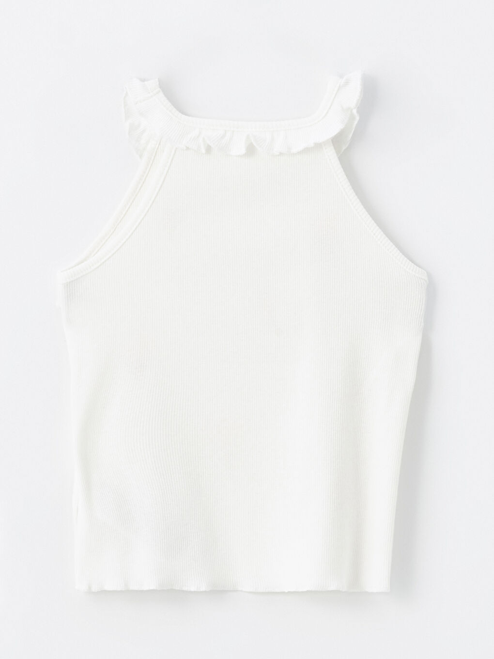 Crew Neck Sleeveless Printed Baby Girl T-Shirt -S4FE11Z1-FDL