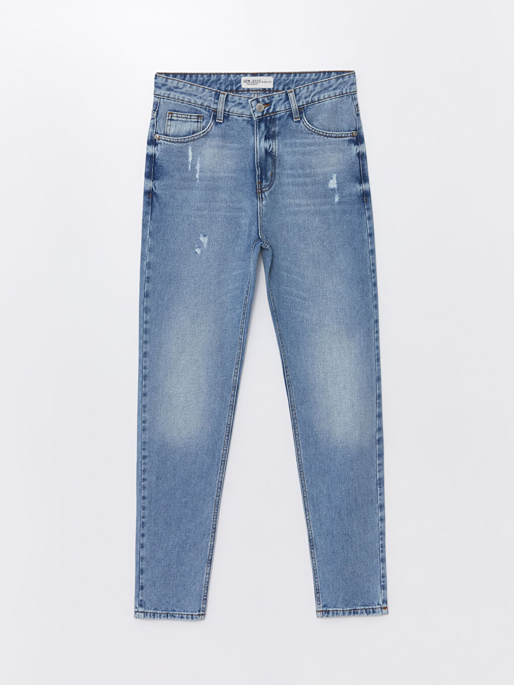 بنطلون جينز رجالي 750 سليم فيت-5