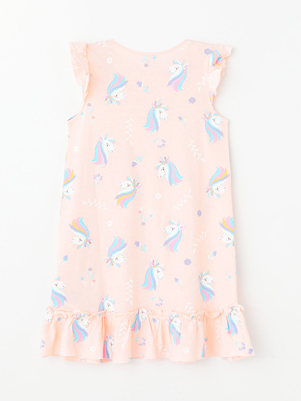 LC Waikiki Crew Neck Girls' Nightgown -S4FE60Z4-LSZ