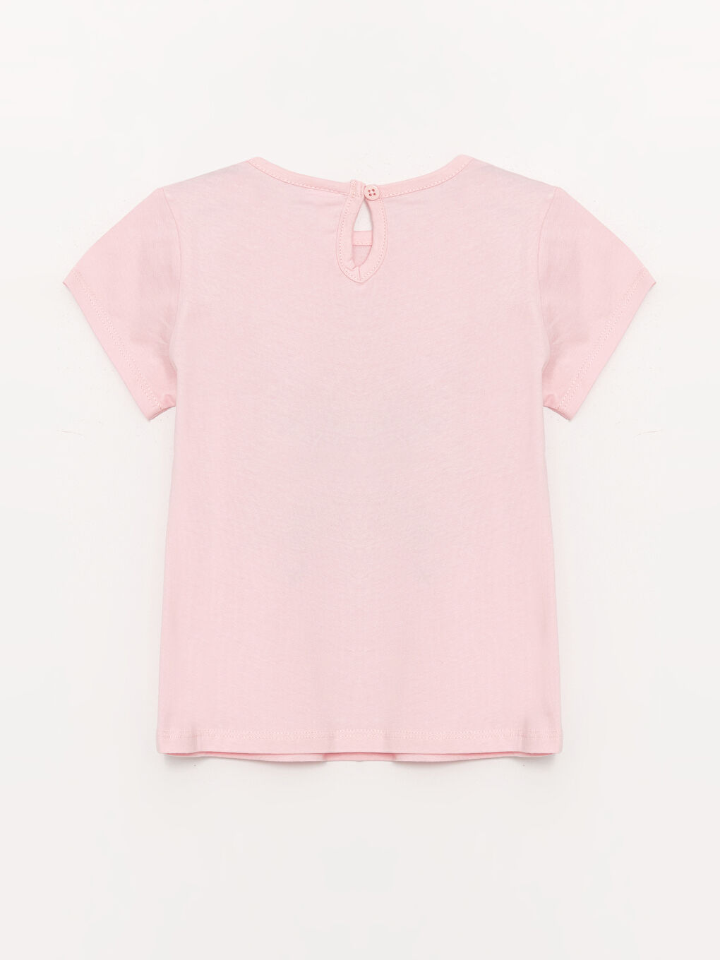 Crew Neck Printed Short Sleeve Baby Girls' T-Shirt -S4FE61Z1-V5U