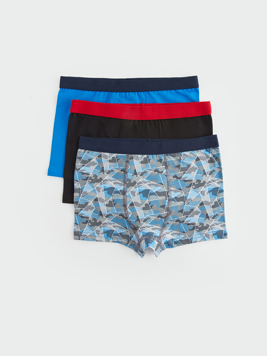 Printed Boys' Boxer Trunks 3-Pack