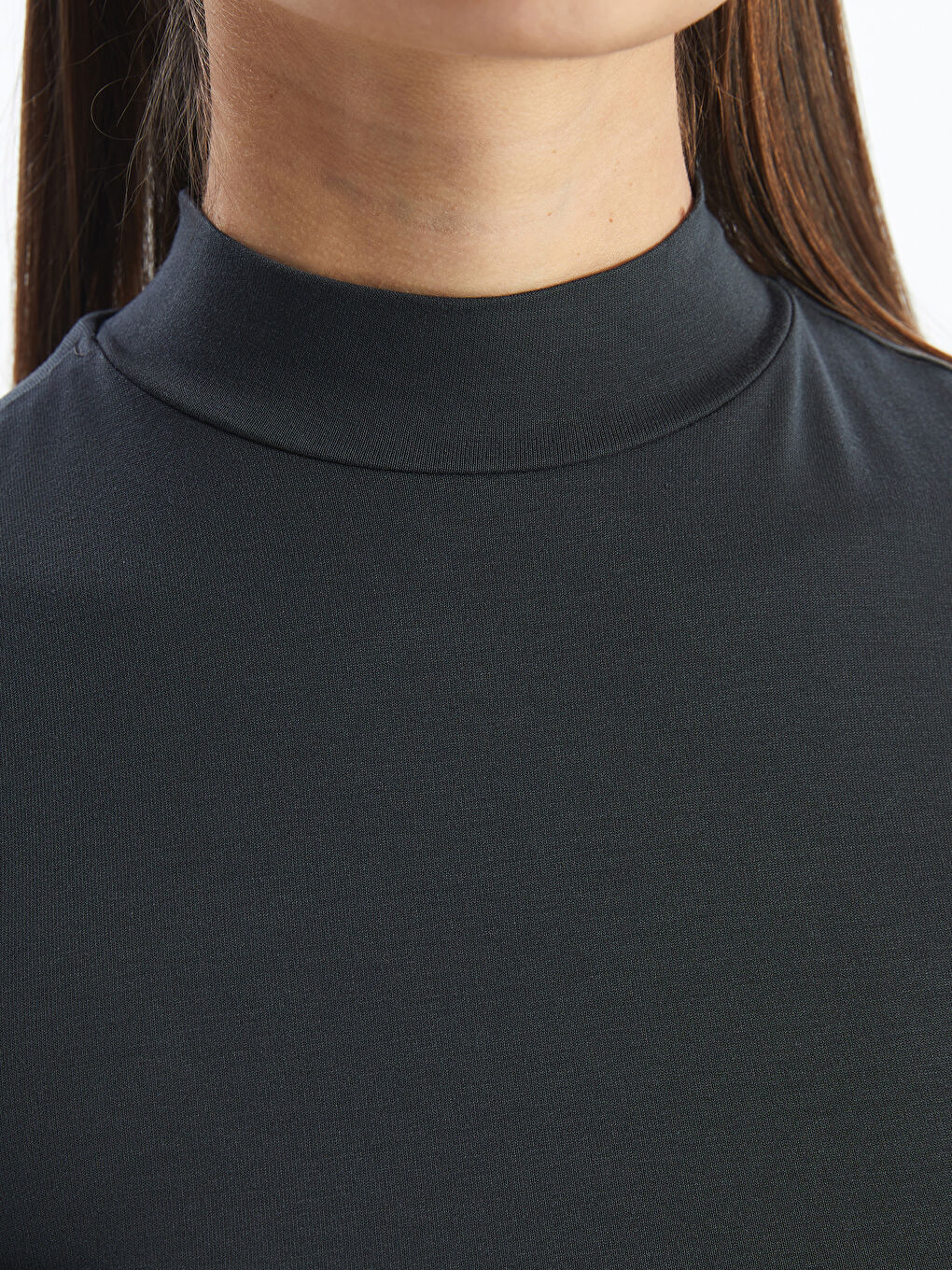 Neckband Plain Tunic -S4FG49Z8-R4Q