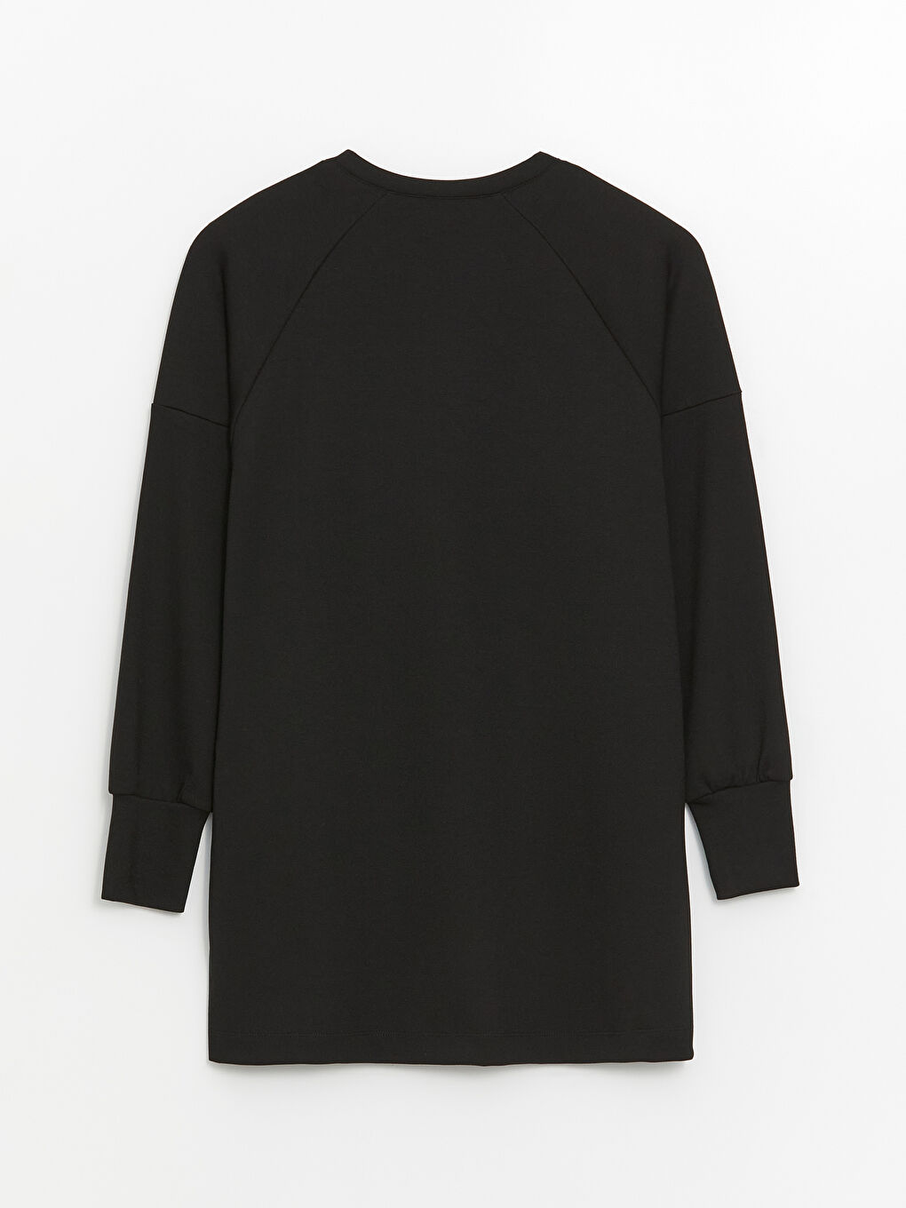 Crew Neck Regular Long Sleeve Oversize Women's Tunic -S4FG63Z8-CVL
