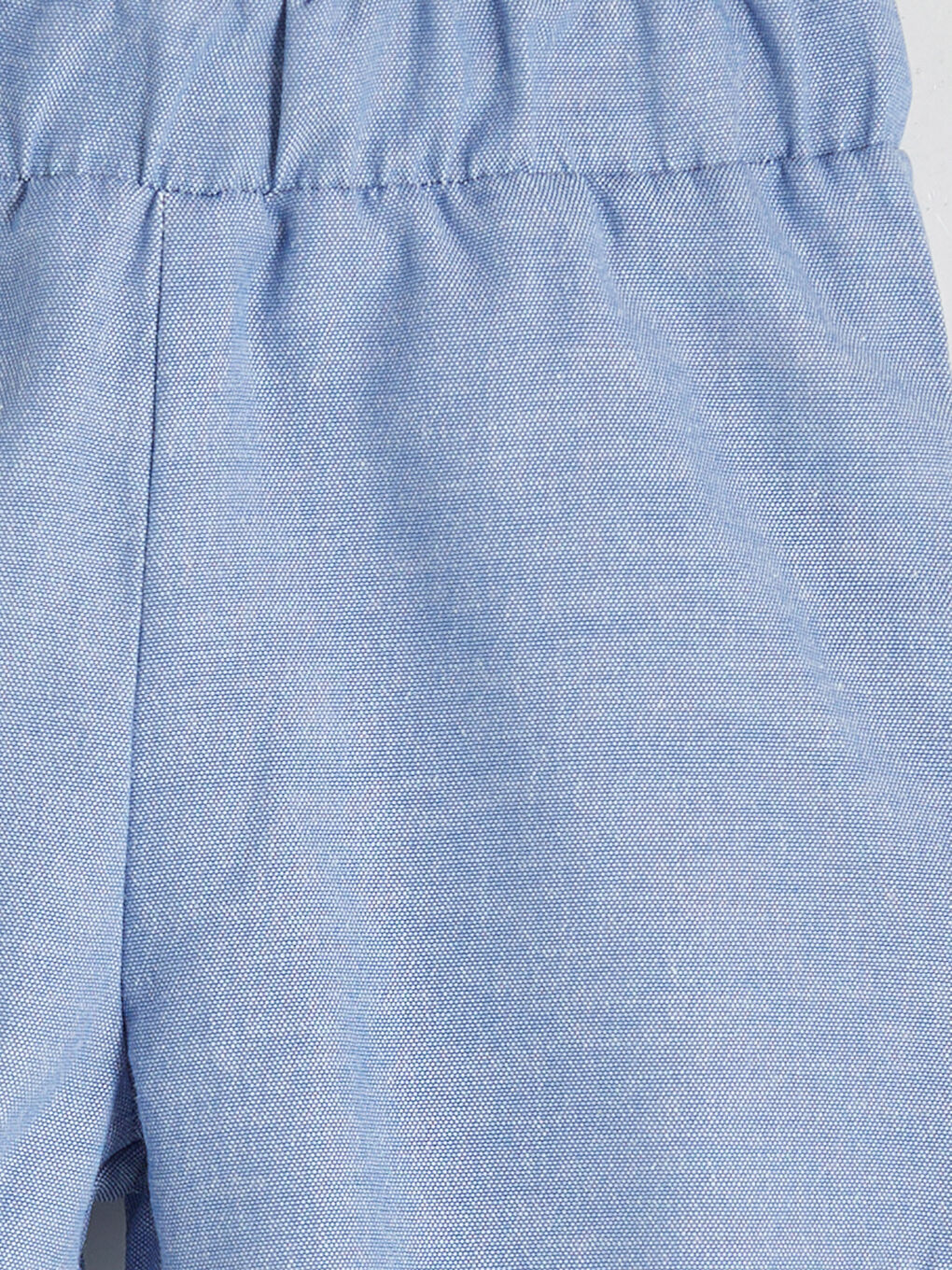 İndigo Beli Lastikli Erkek Bebek Şort-2