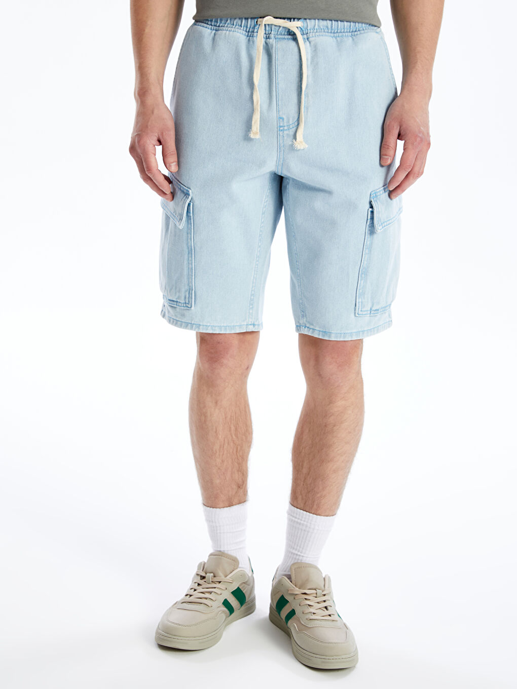 شورت جينز رجالي بقصة عادية-2