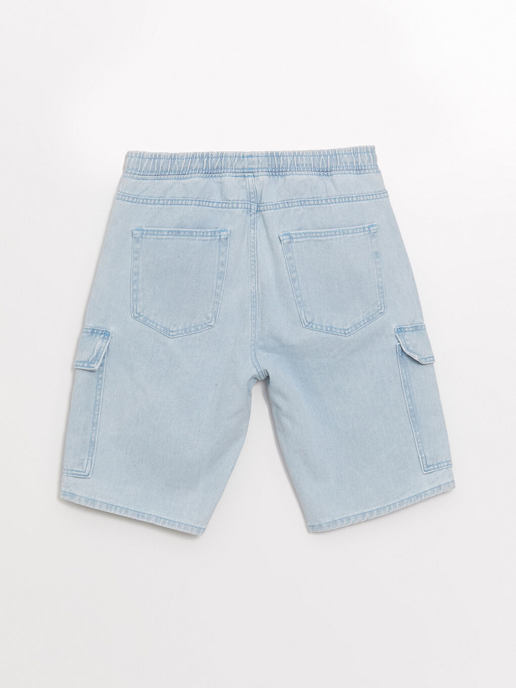 شورت جينز رجالي بقصة عادية-6