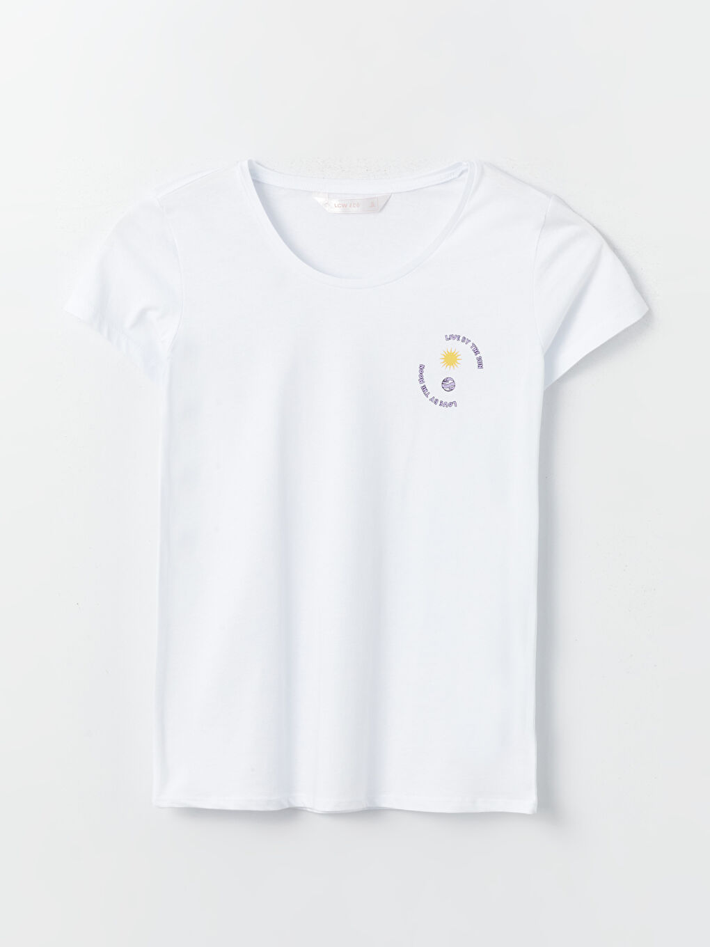 Siyah Bisiklet Yaka Baskılı Kısa Kollu Kadın Şortlu Pijama Takımı-6