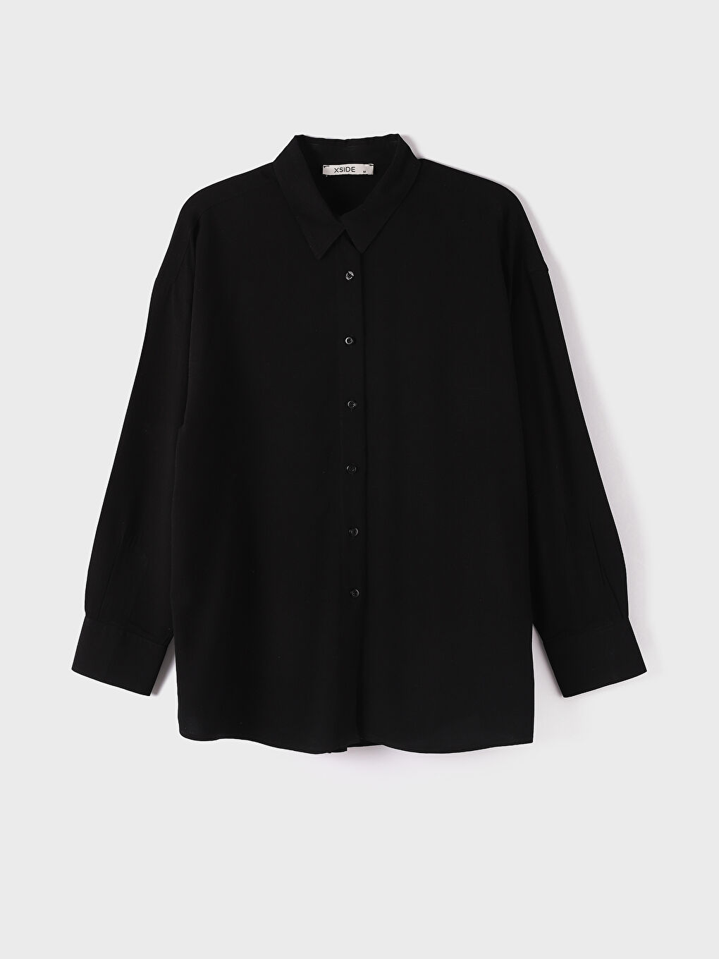 Loose Fit Long Sleeve Women's Shirt -S4FH21Z8-CVL