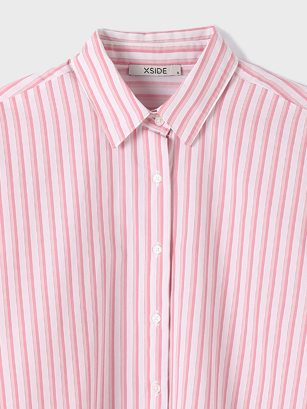 قميص نسائي مخطط بأكمام طويلة-2