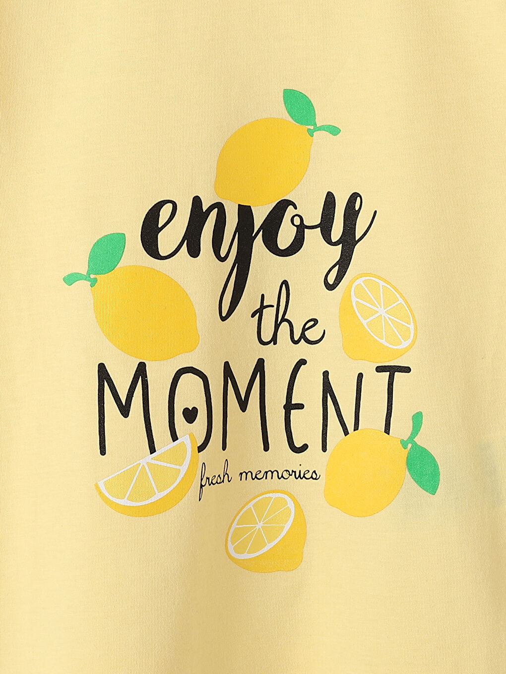 Crew Neck Printed Short Sleeve Girls' T-Shirt-3