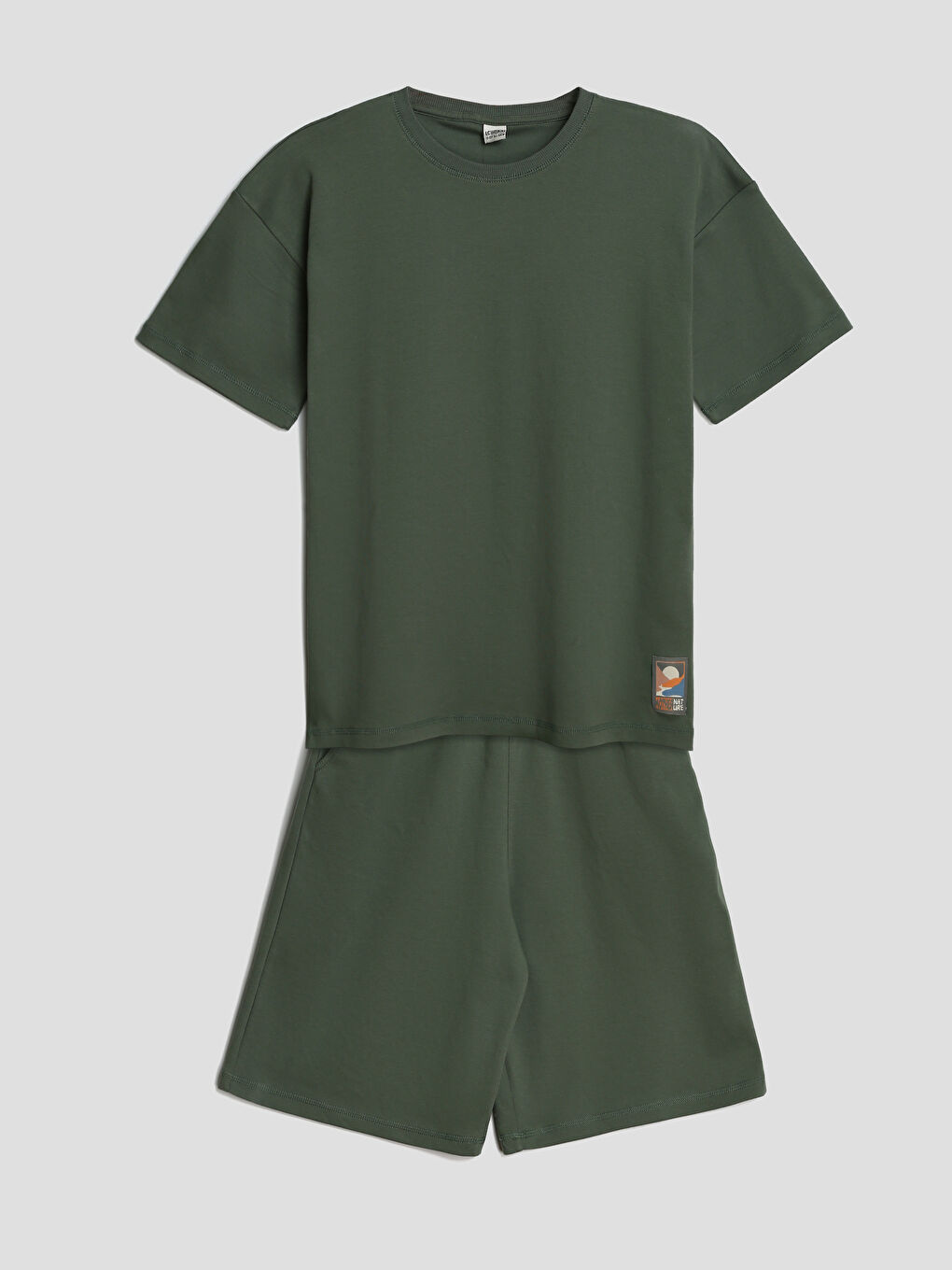 Relaxed Fit Boys' T-Shirt and Shorts