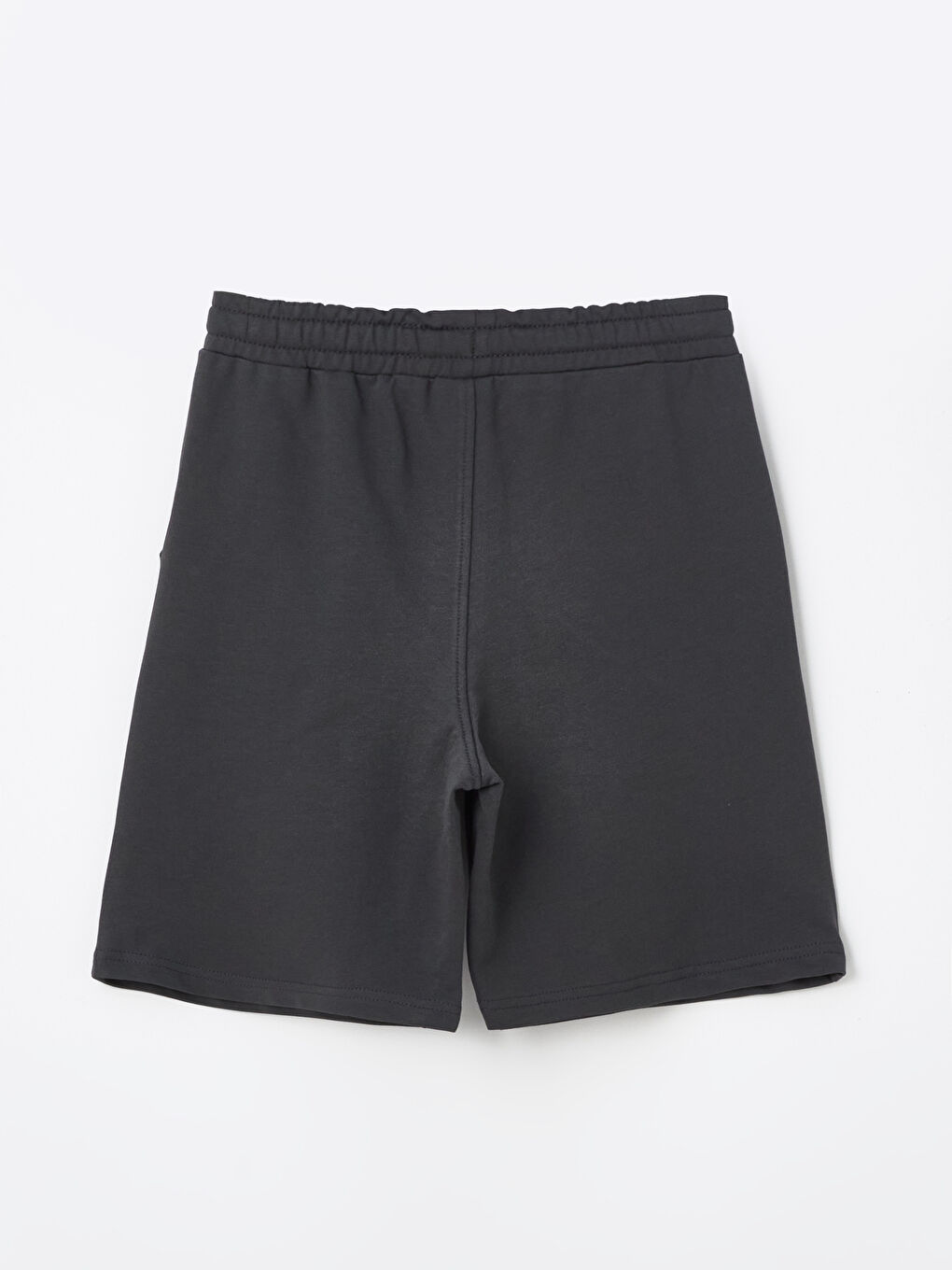 Antrasit Beli Lastikli Erkek Çocuk Şort-1