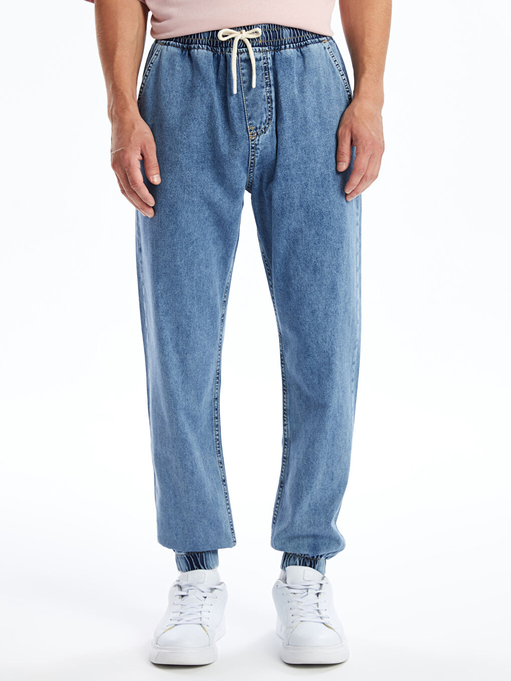 LCW Jeans Orta İndigo Rodeo 780 Jogger Erkek Jean Pantolon - 1