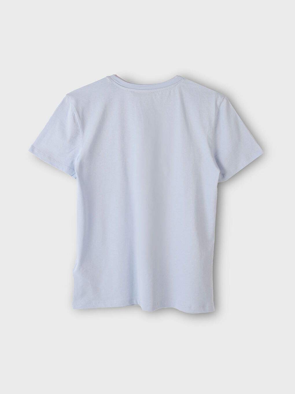 Crew Neck Short Sleeve Printed Women's T-Shirt-3