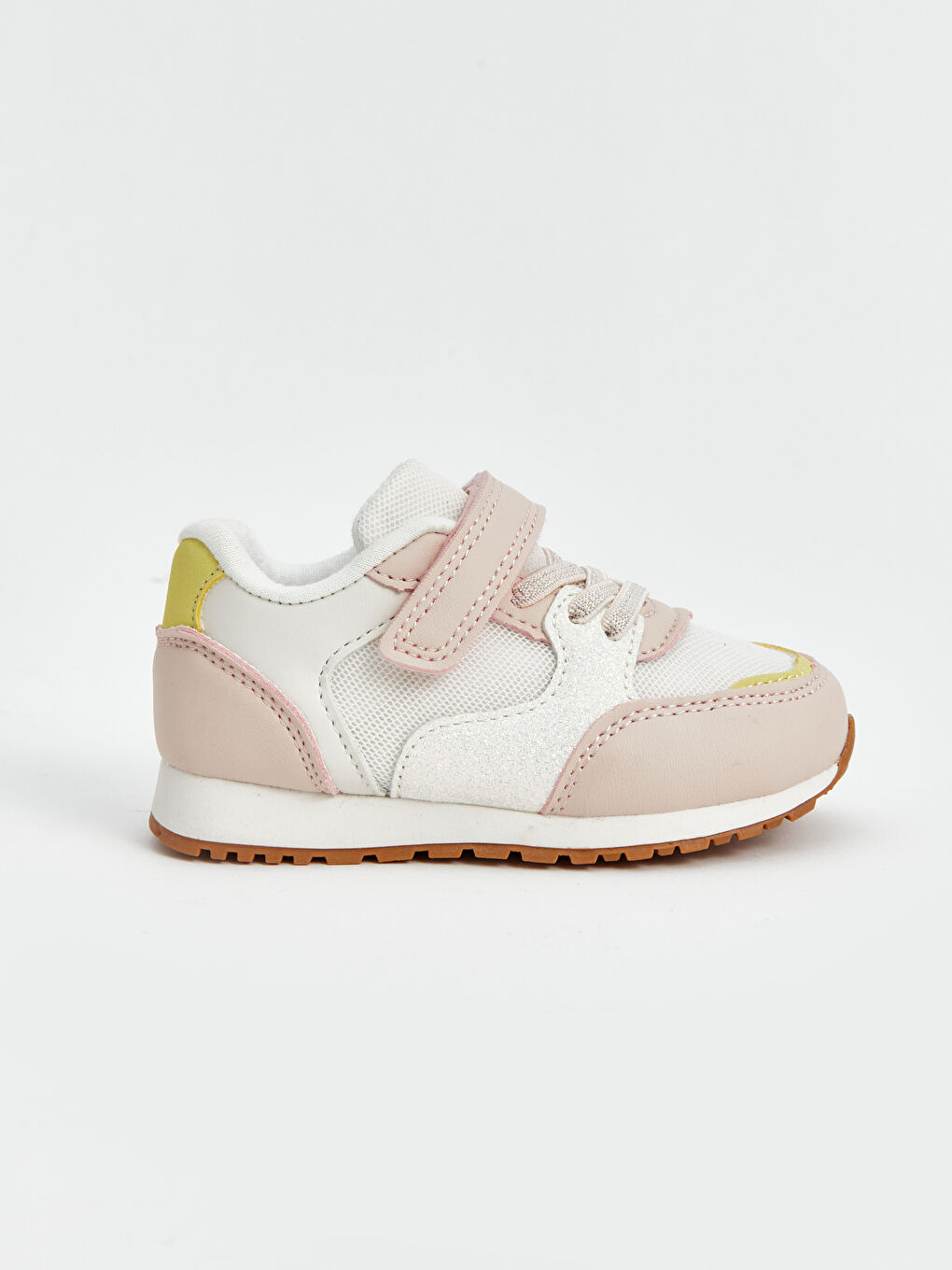 Baby Mädchen-Sneaker mit Schnürsenkeln & Klettverschluss-1
