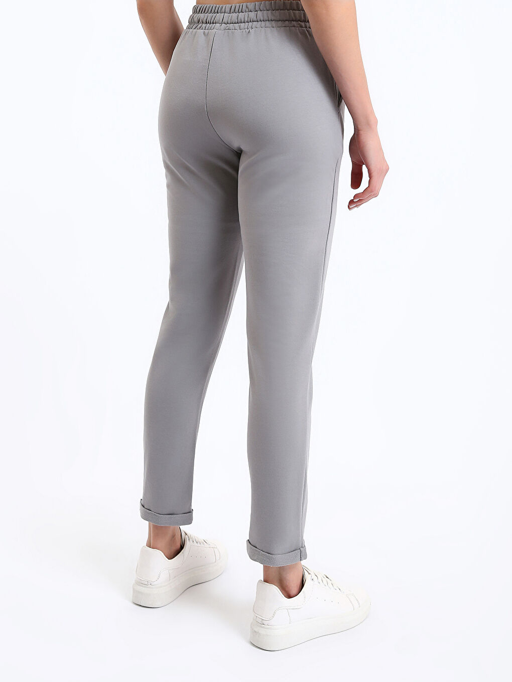 بنطال رياضة نساء بخصر مطاطي-8