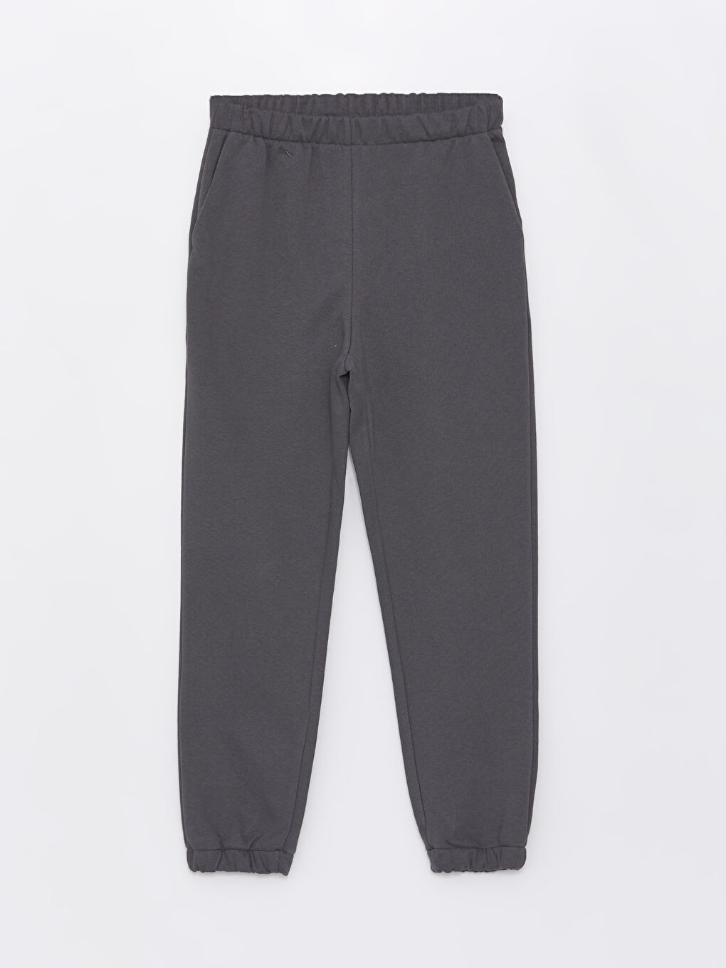 Women's Elasticated Waist Plain Jogger Sweatpants -S4FJ75Z8-JPT