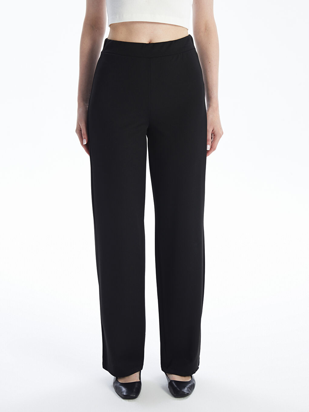 Women's Elastic Waist Regular Sweatpants -S4FJ90Z8-CVL