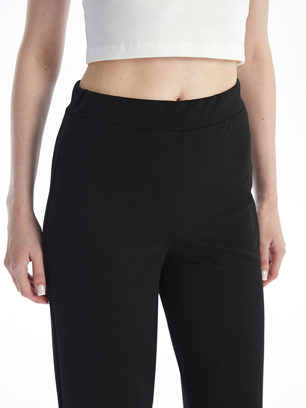 Women's Elastic Waist Regular Sweatpants -S4FJ90Z8-CVL