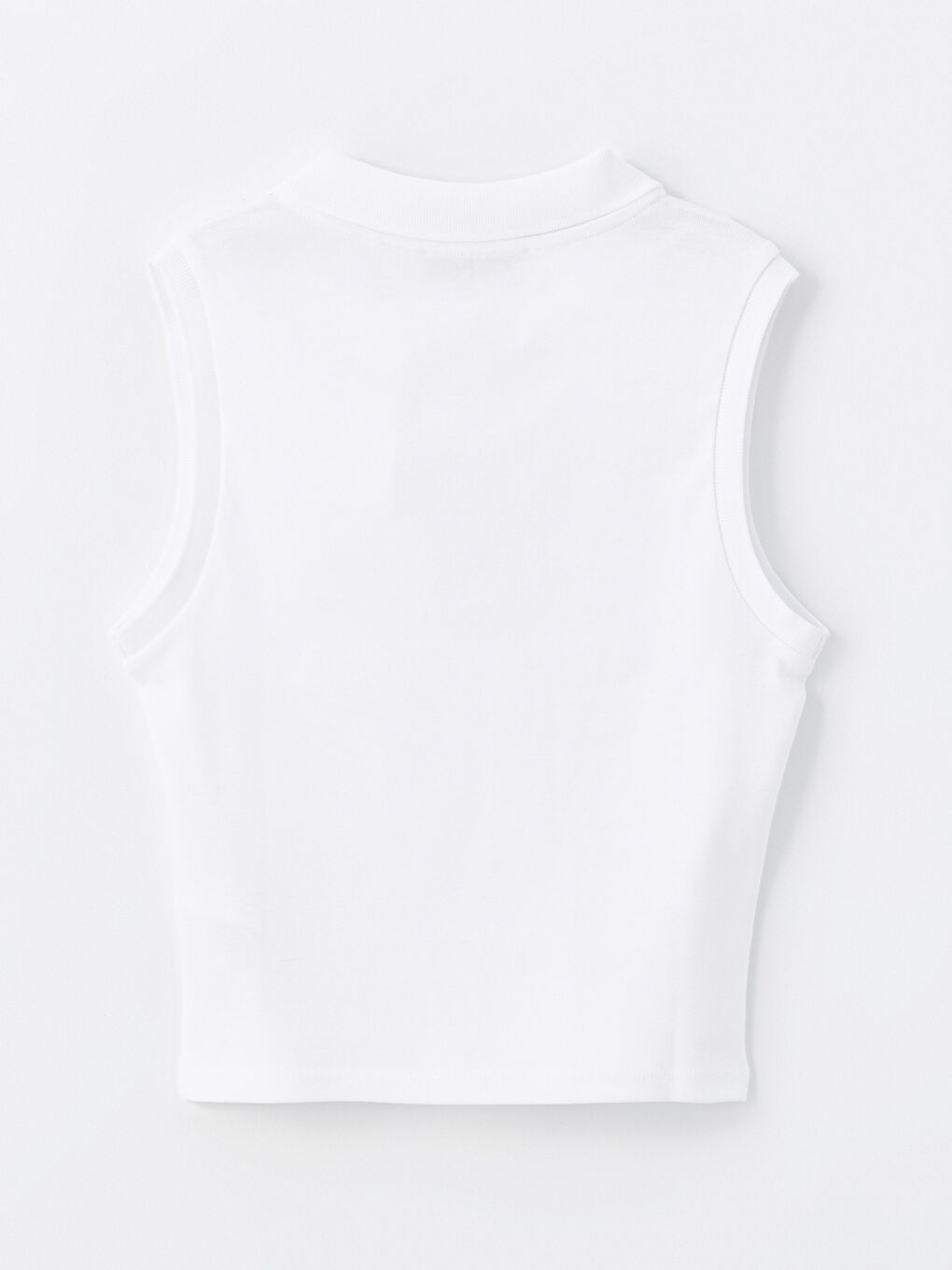 Women's Polo Neck Straight Crop -S4FJ96Z8-Q6K