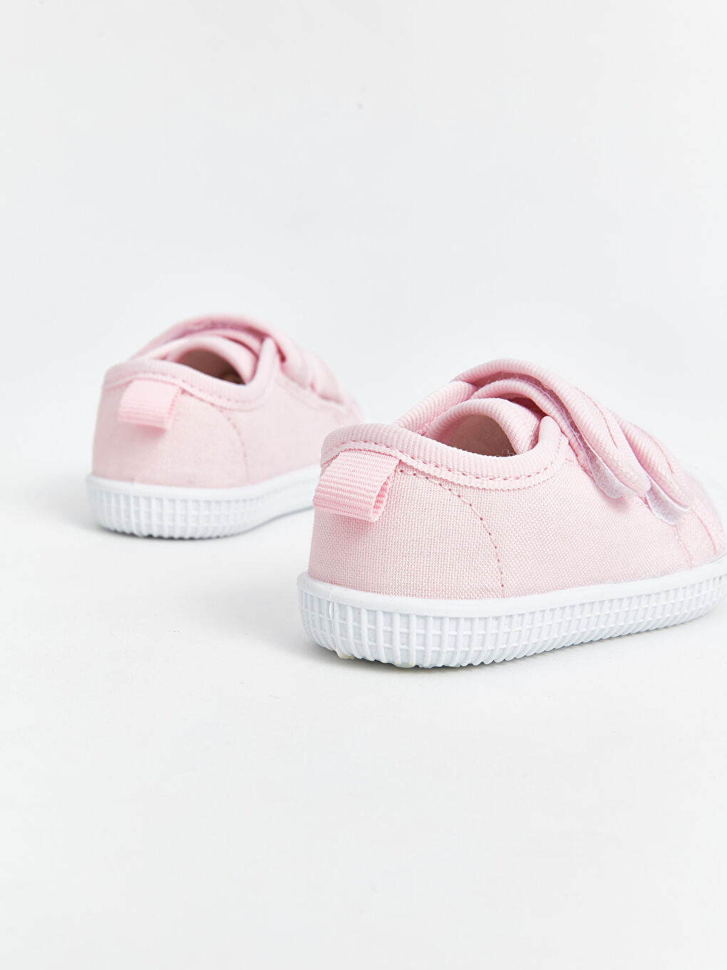 Velcro-ს შესაკრავი ჩვილის გოგონას პირველი ნაბიჯის ფეხსაცმელი-4