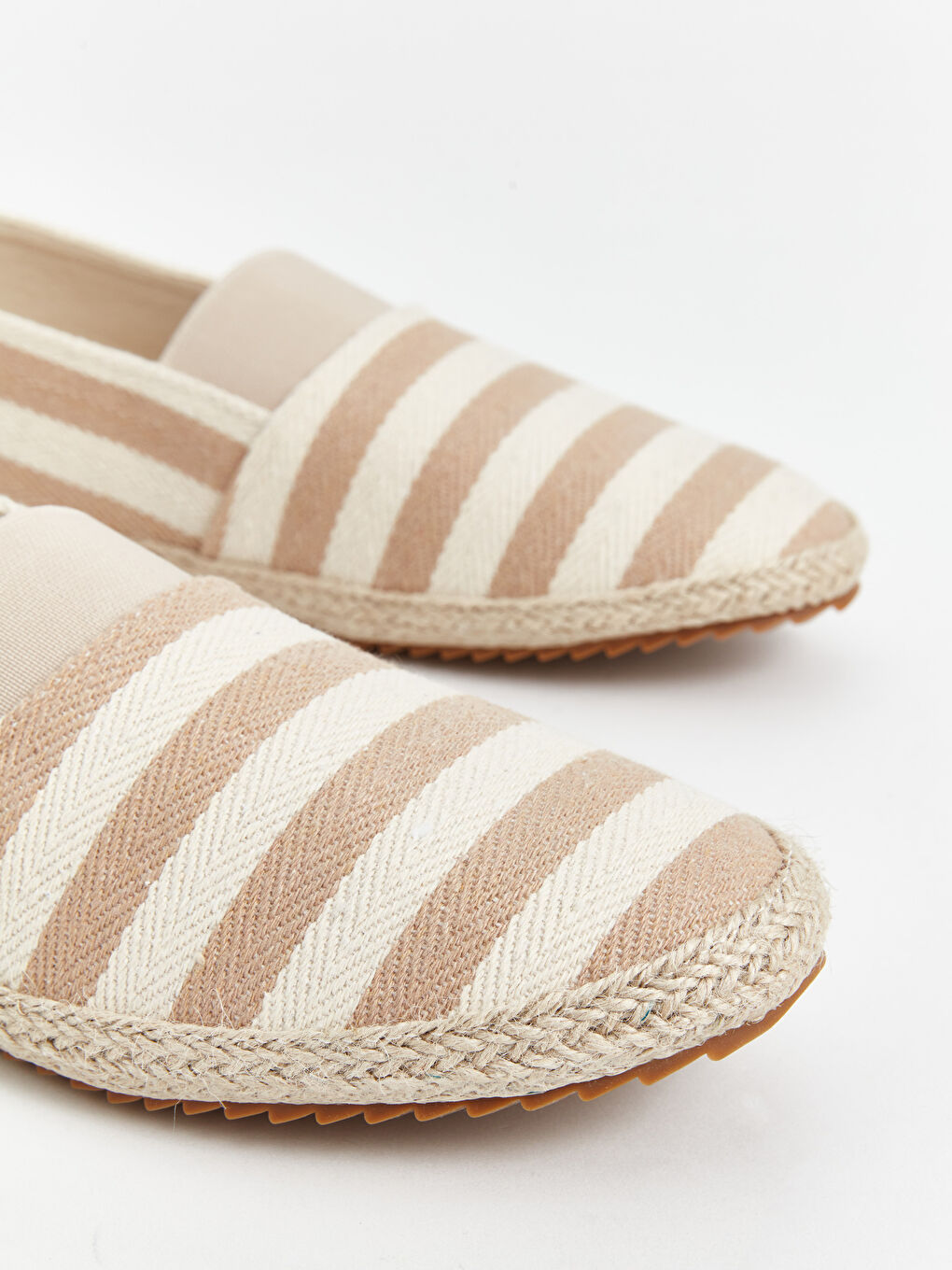 Striped Men's Espadrille Shoes -S4FL47Z8-S41