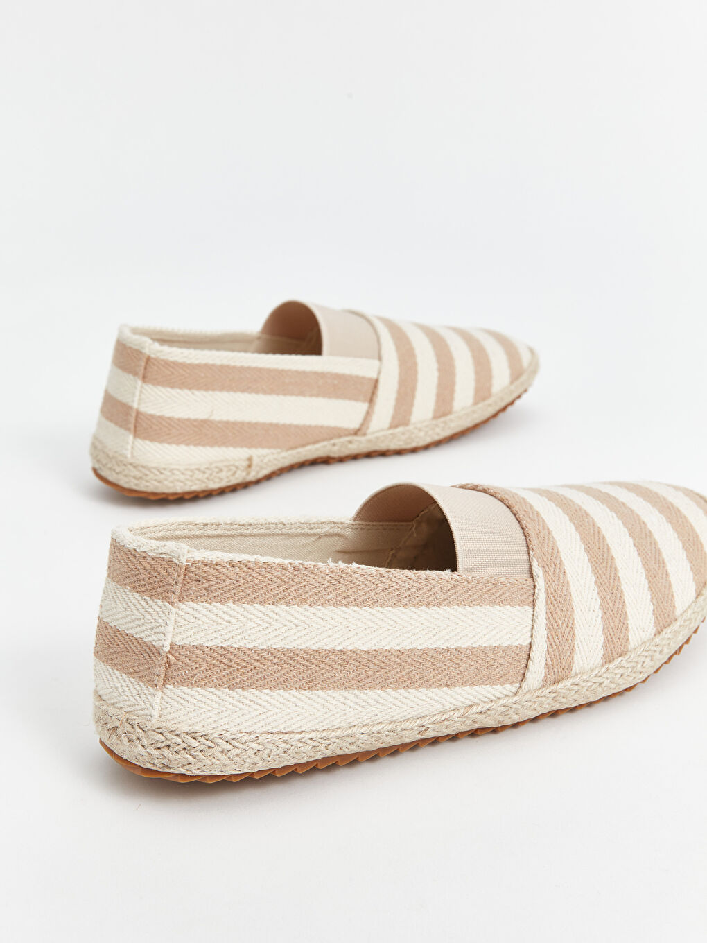 Striped Men's Espadrille Shoes -S4FL47Z8-S41