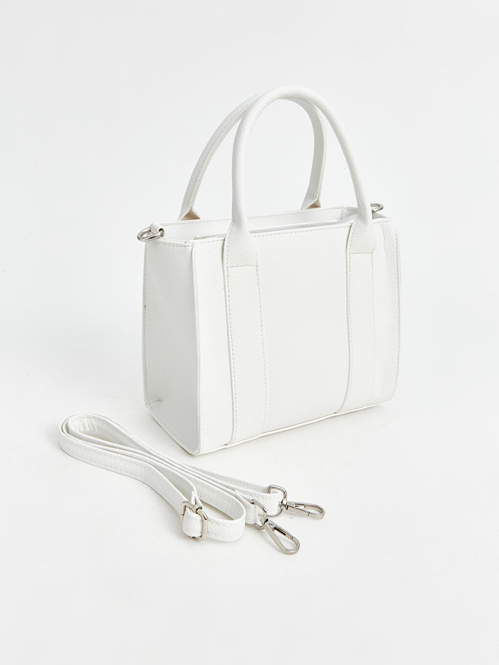 Leather Look Women's Tote Bag -S4FL51Z8-FFB