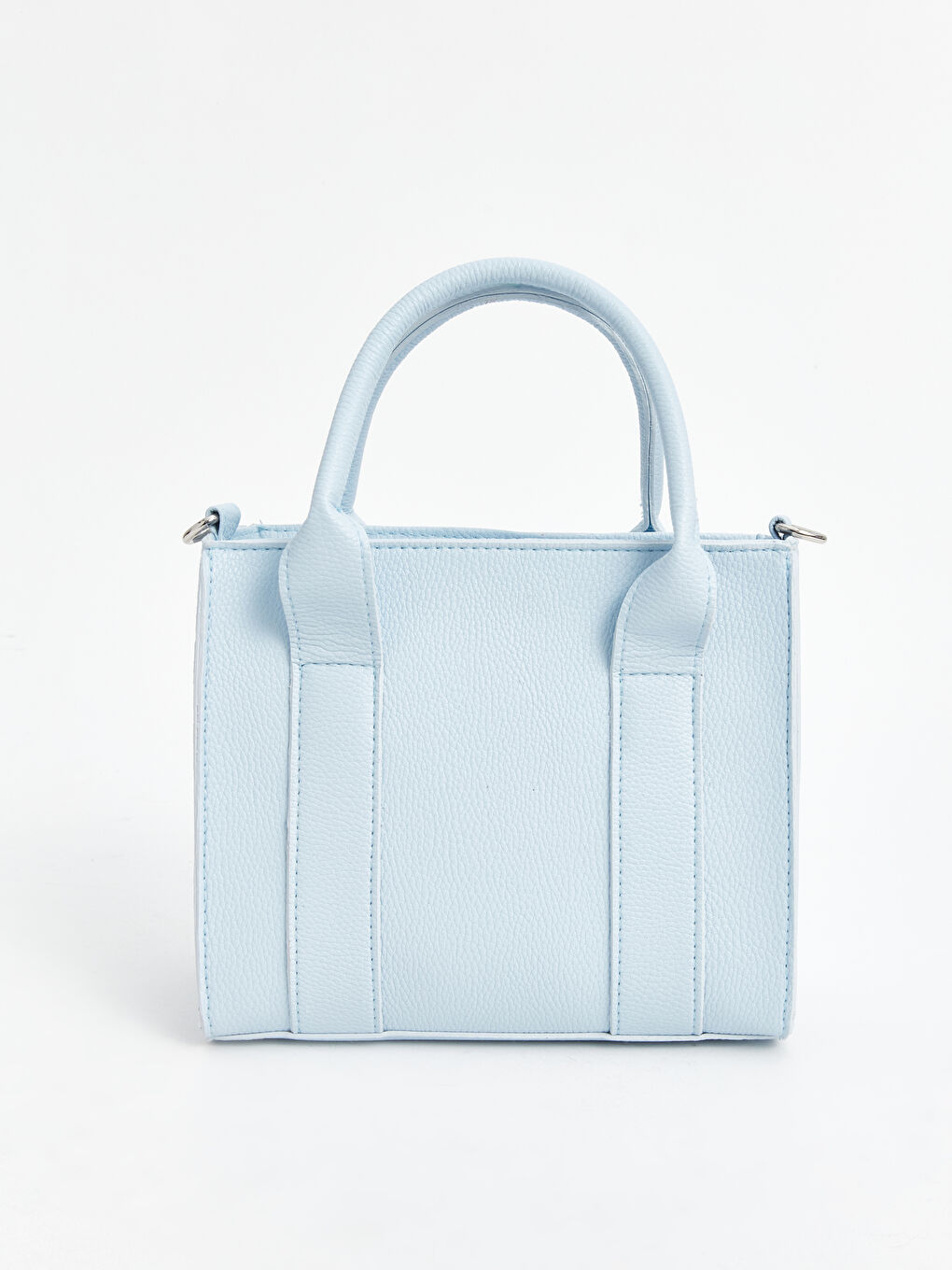 LCW ACCESSORIES Mavi Deri Görünümlü Kadın Tote Çanta - 3