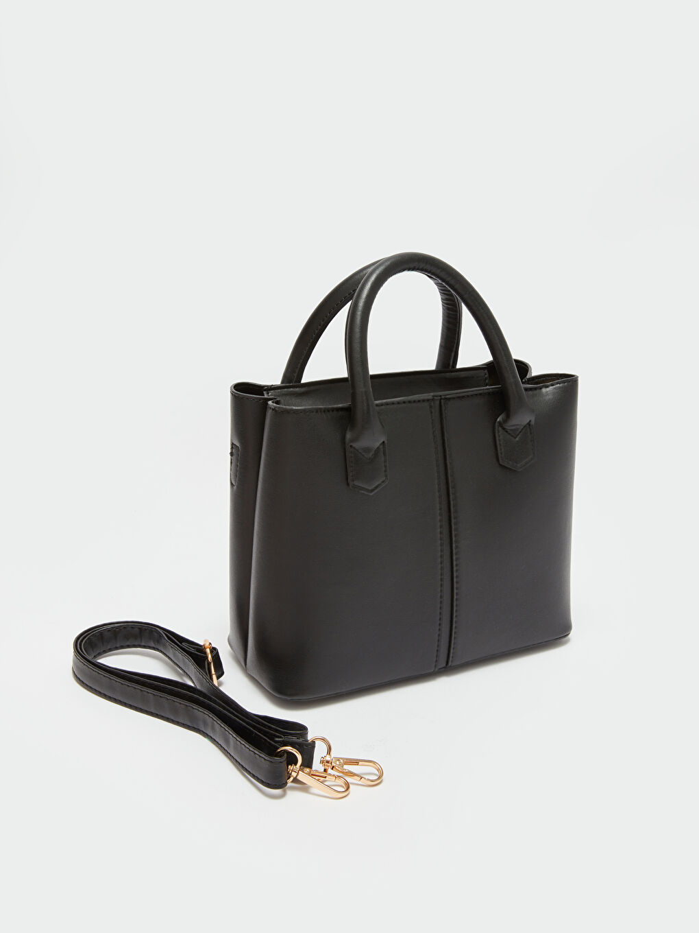 Leather Look Women's Tote Bag -S4FL63Z8-HUC