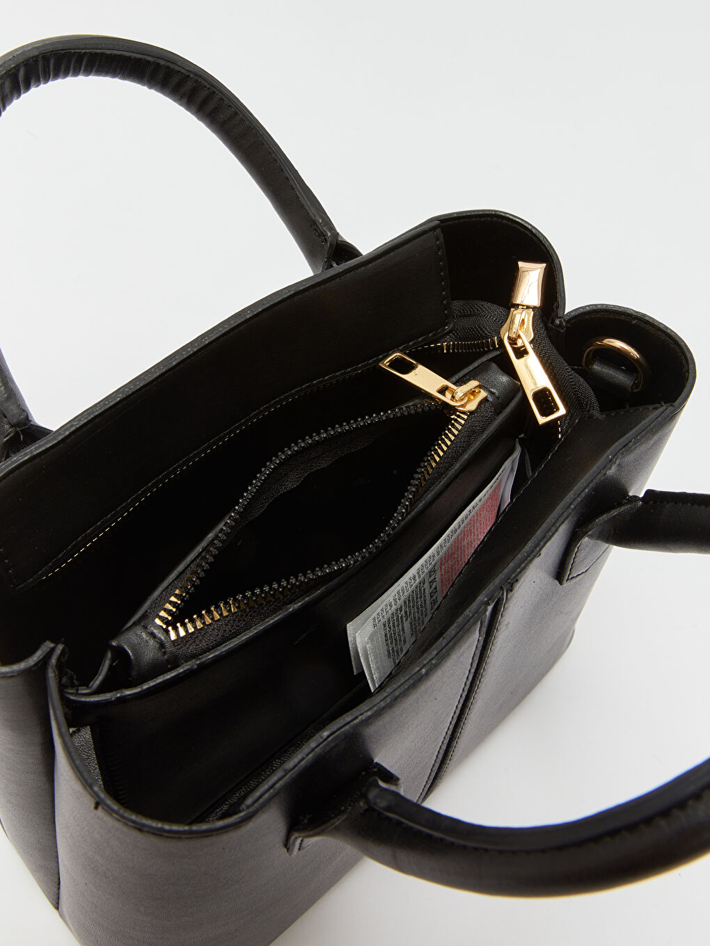 Leather Look Women's Tote Bag -S4FL63Z8-HUC