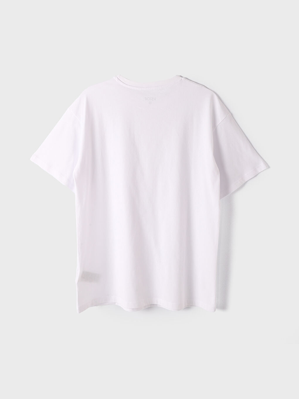 Crew Neck Printed Short Sleeve Women's T-Shirt-3