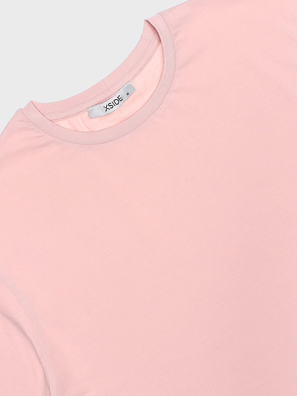 Crew Neck Plain Short Sleeve Women's T-Shirt-2