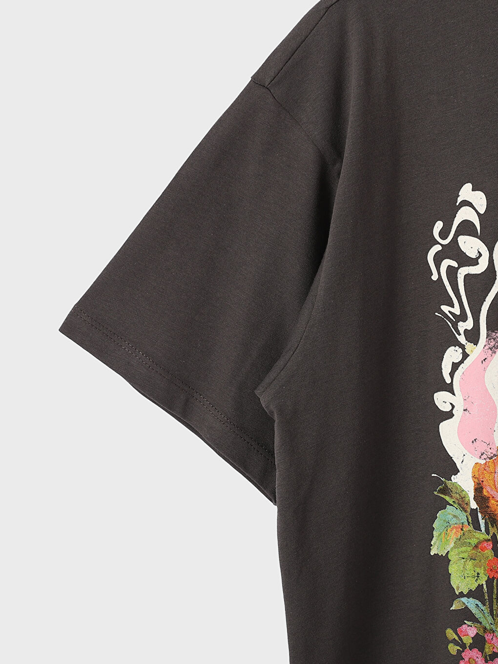 Crew Neck Short Sleeve Printed Women's T-Shirt-2