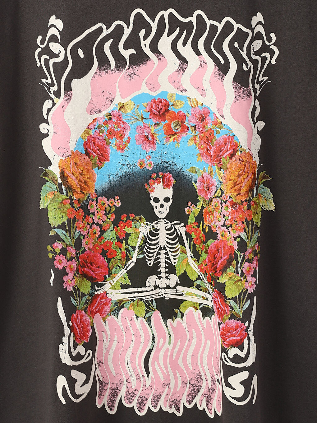 Crew Neck Short Sleeve Printed Women's T-Shirt-3