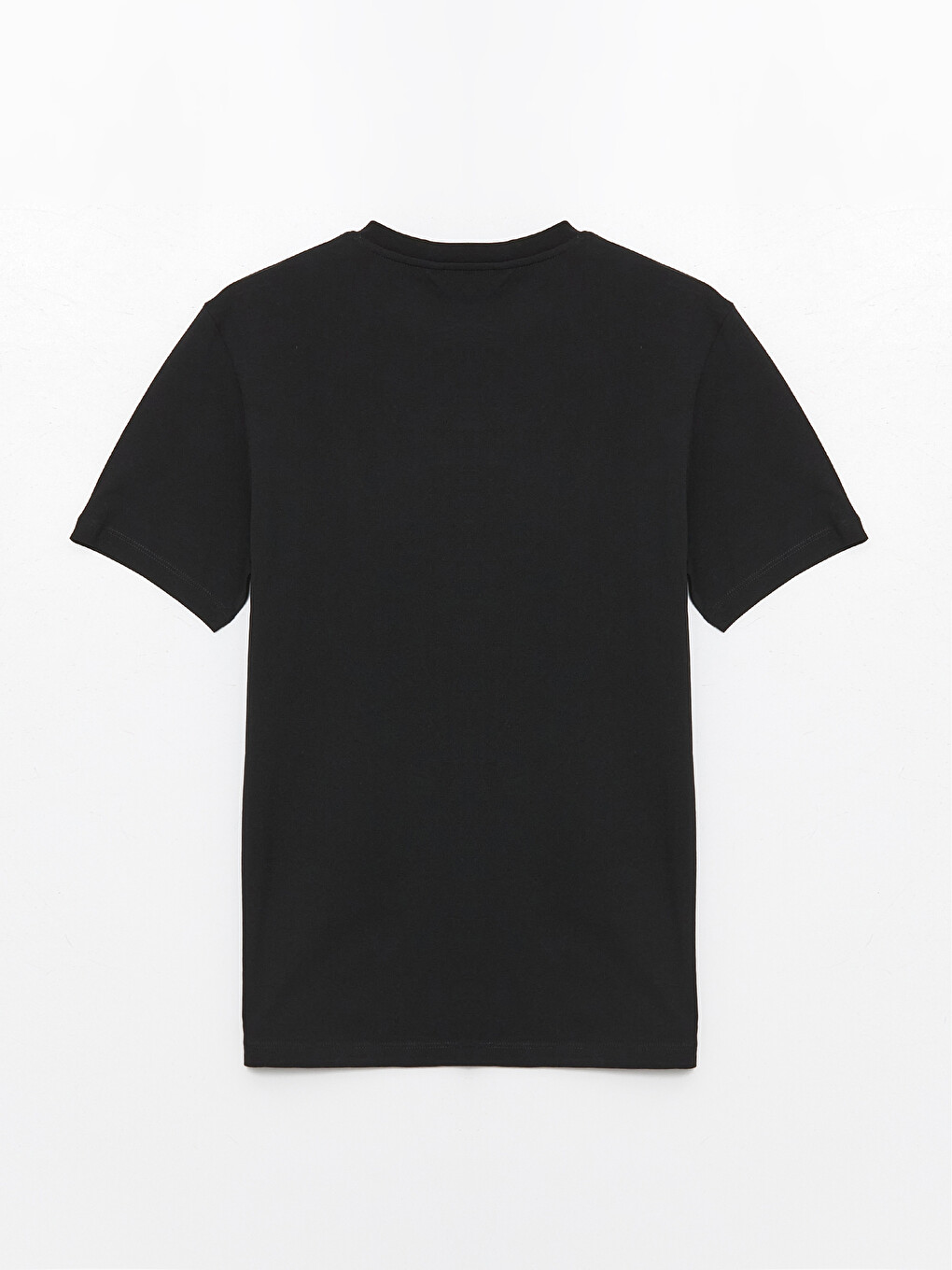 Crew Neck Short Sleeve Printed Combed Cotton Men's T-shirt-6