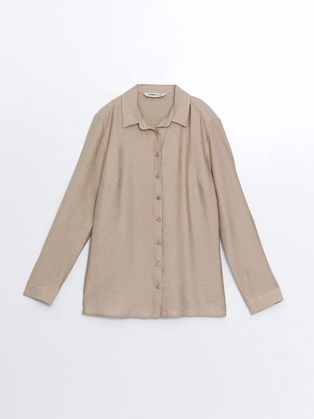 Long Sleeve Plain Women's Shirt -S4FM20Z8-G4S
