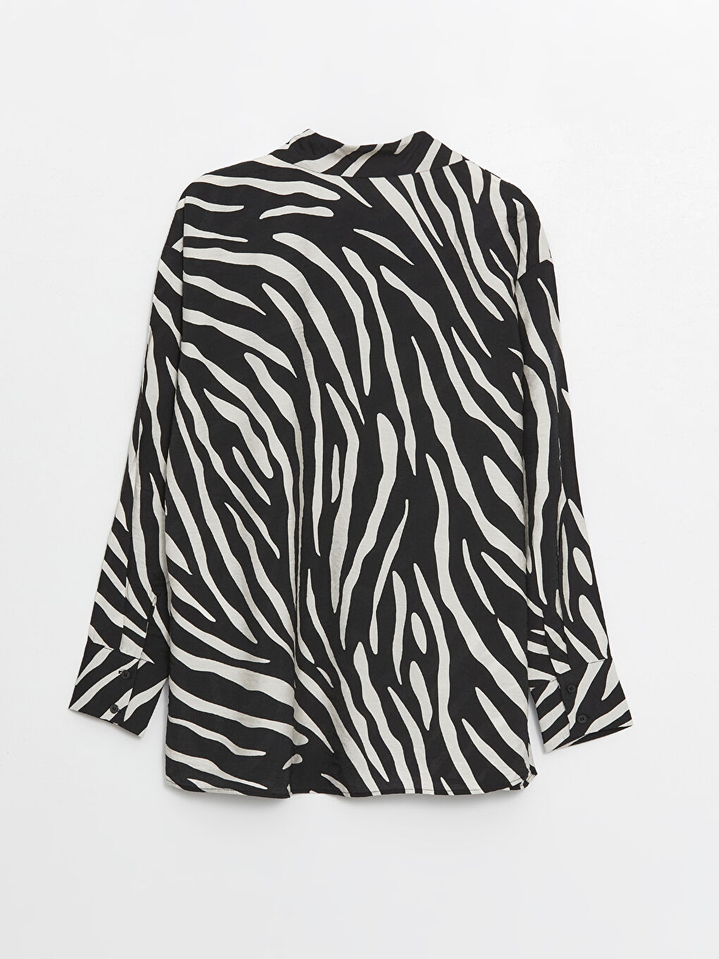 Patterned Long Sleeve Women's Shirt -S4FM30Z8-LQJ