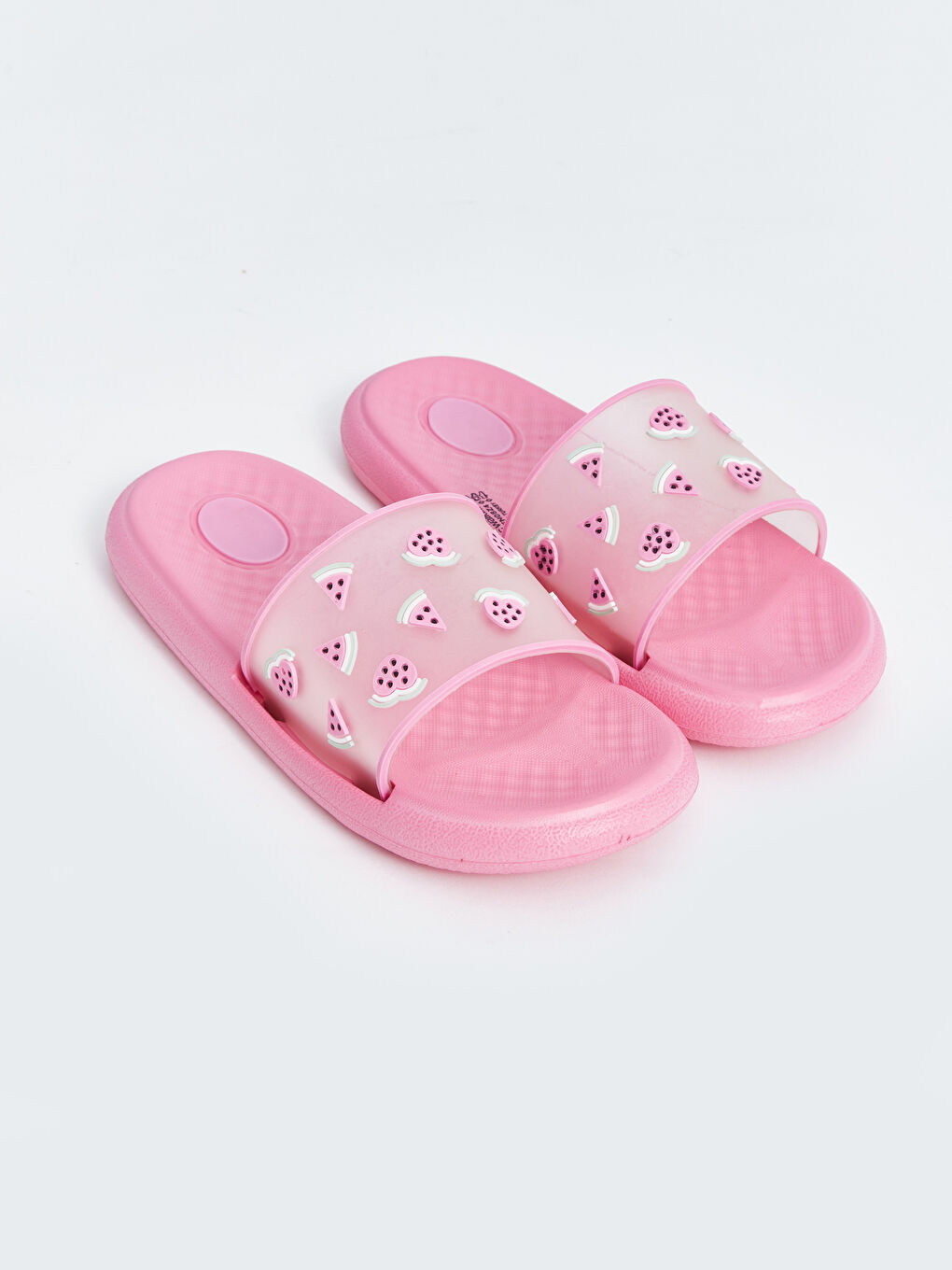 Single Band Printed Girls' Slippers -S4FN08Z4-CRC