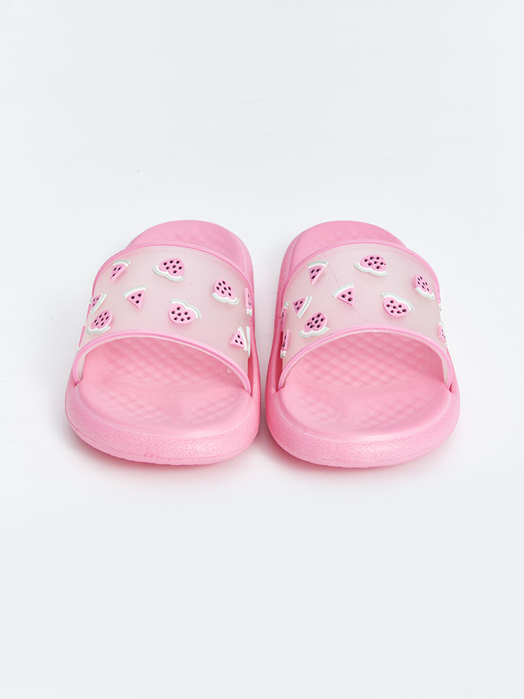 Single Band Printed Girls' Slippers -S4FN08Z4-CRC