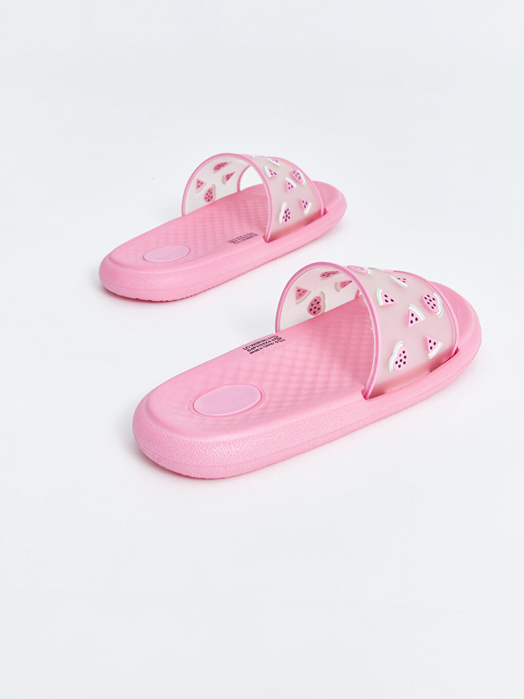 Single Band Printed Girls' Slippers -S4FN08Z4-CRC