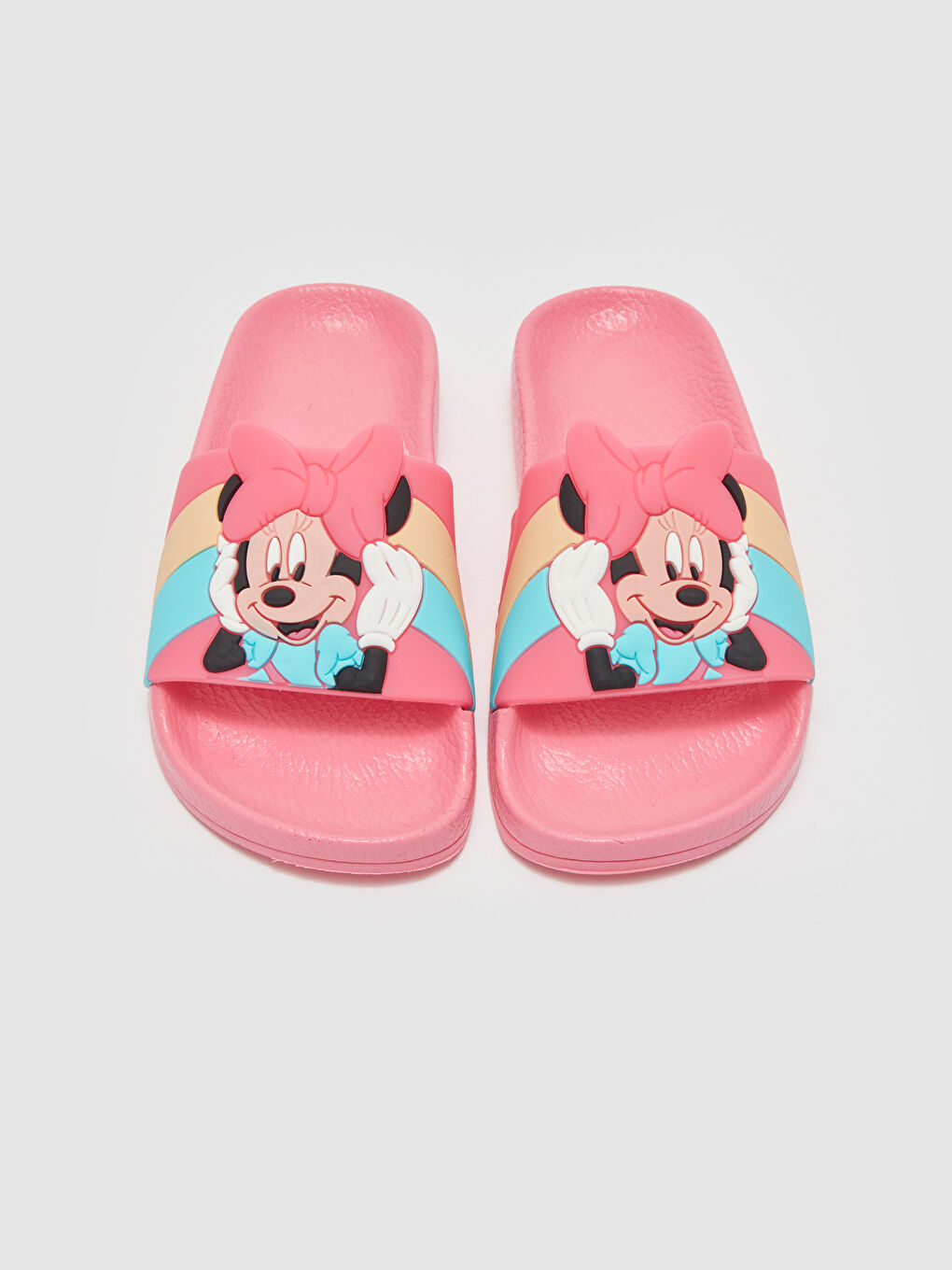 LCW STEPS Pembe Minnie Mouse Baskılı Kız Çocuk Terlik - 2