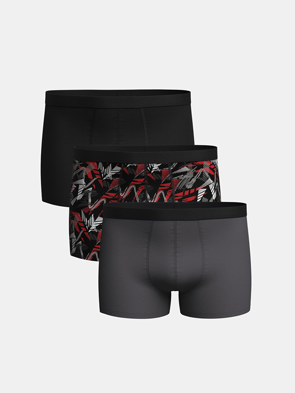 Standard Fit Cotton Stretch Men's Boxer 3-pack -S4FN80Z8-F9C