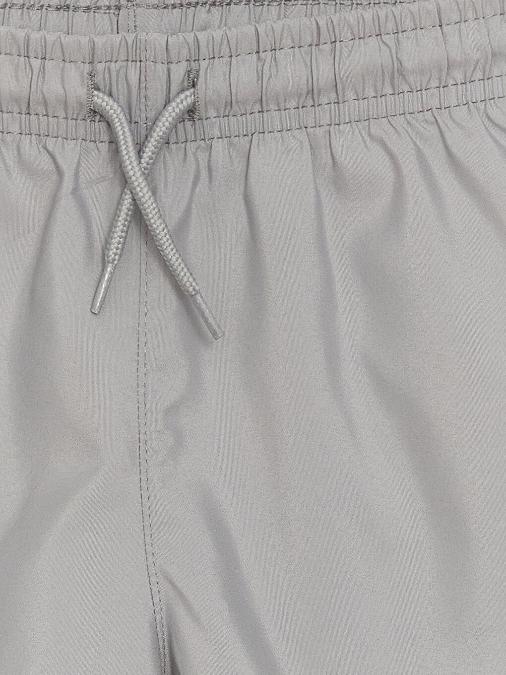 Gri Beli Lastikli Hızlı Kuruyan Erkek Çocuk Deniz Şortu-2