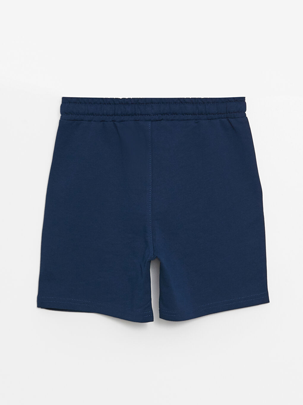 Ұлдарға арналған серпімді белдік принтті шолақ шалбар-3